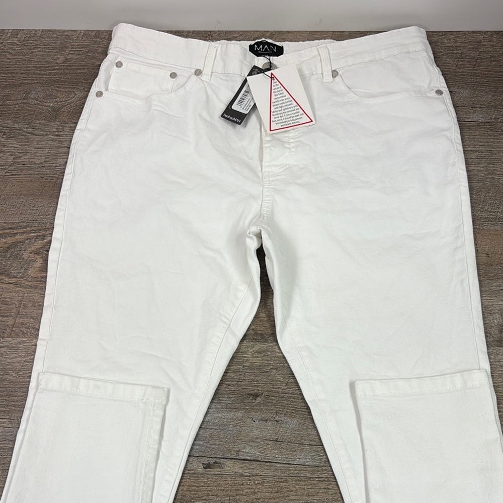 NEW Boohoo MAN Super Skinny Stretch Jeans 36R